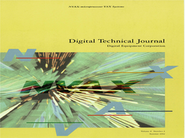 Digital Technical Journal, Volume 4, Number 3: NVAX-Microprocessor VAX Systems