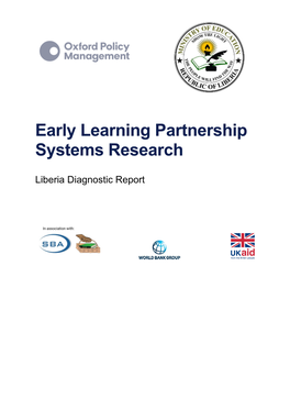 Early Learning Partnership Systems Research
