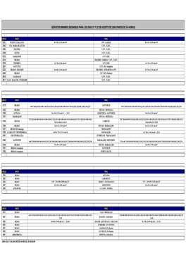 Servicios Minimos Bizkaibus Para Los Dias 21 Y 22 De Agosto De 2008 (Paros De 24 Horas)