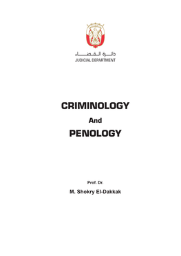 Criminology Penology