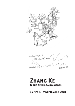 Zhang Ke & the Alvar Aalto Medal