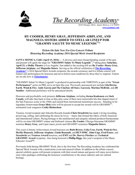 The Recording Academy®