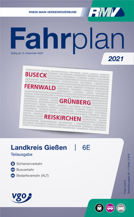 Landkreis Gießen | 6E Teilausgabe