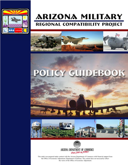 Arizona Military Regional Compatibility Project Policy