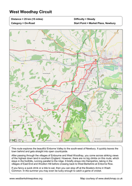 West Woodhay Circuit –