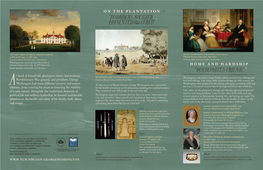 George Washington and Medicine Exhibit Brochure