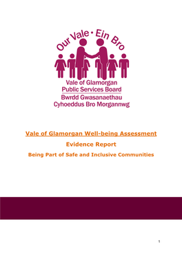 Being Part of Safe and Inclusive Communities Evidence Report