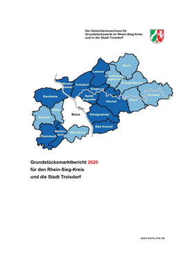 Grundstücksmarktbericht 2020 Für Den Rhein-Sieg-Kreis Und Die Stadt Troisdorf