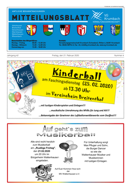 Bekanntgabe Der Gewinner Des Luftballonwettbewerbs Vom Dorffest!!!