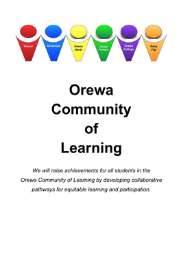 Orewa Community of Learning by Developing Collaborative