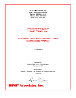 Blasting Vibration Analysis