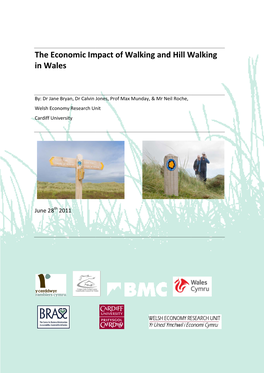 The Economic Impact of Walk in Wales Conomic Impact of Walking