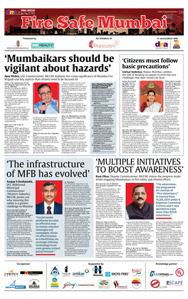 Fire Safe Mumbai Published in DNA on 20.01.2016