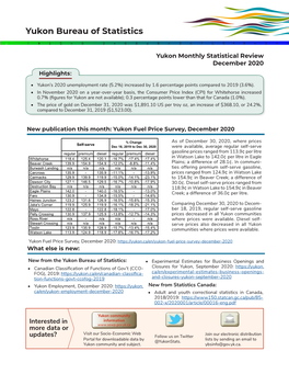 Yukon Bureau of Statistics