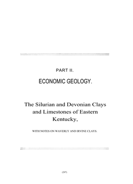 Economic Geology