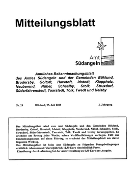 Mitteilungsblatt