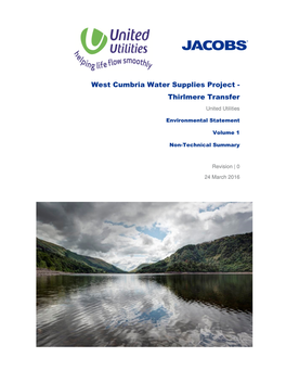 THIS West Cumbria Water Supplies Project