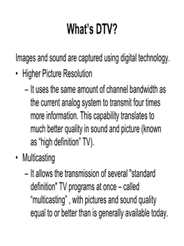 Interlaced Scan & Progressive Scan