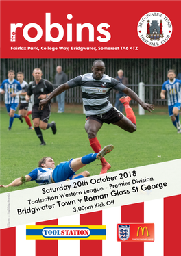 Bridgwater Town V Roman Glass St George