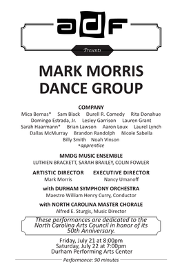 Mark Morris Dance Group