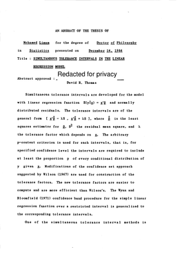 Simultaneous Tolerance Intervals in the Linear Regression Model