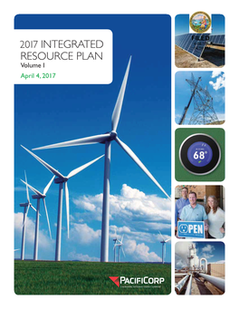 2017 Integrated Resource Plan Report Is Based Upon the Best Available Information at the Time of Preparation