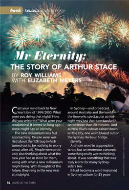 Mr Eternity: the STORY of ARTHUR STACE by Roy Williams with Elizabeth Meyers