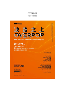 Overpop Now Opened