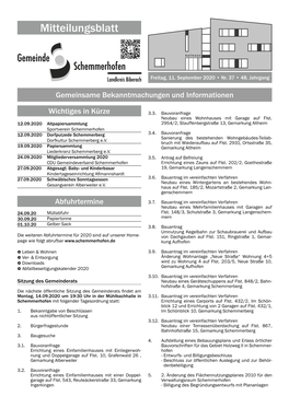 Schemmerhofen MTB KW 37 2020