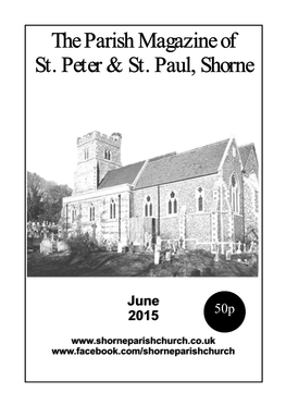 The Parish Magazine of St. Peter & St. Paul, Shorne