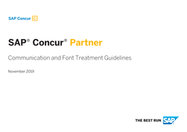 SAP® Concur® Partner