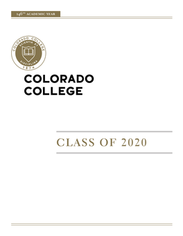 CLASS of 2020 – 1 – Dear Graduates
