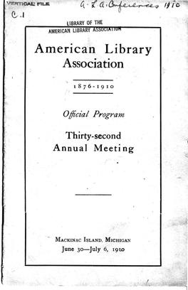 Alaconference 1910.Pdf