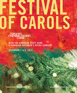 A Festival of Carols CD (2006) to Your Own Christmas Music Soundtrack