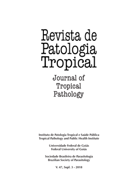 Journal of Tropical Pathology