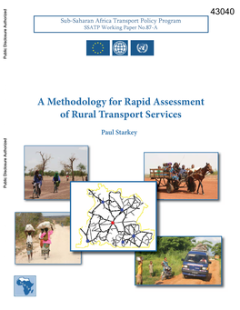 2. Rural Transport Hubs and Spokes