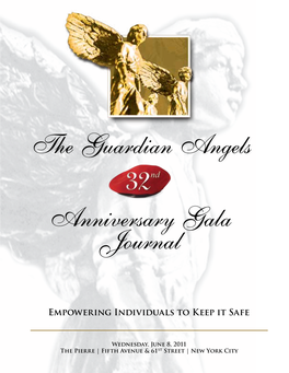 The Guardian Angels Anniversary Gala Journal