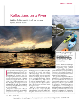 Reflections on a River Paddling the Merrimack in Lowell and Lawrence by Nell Porter Brown