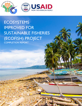 Ecosystems Improved for Sustainable Fisheries (Ecofish) Project Completion Report