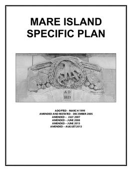 Mare Island Specific Plan