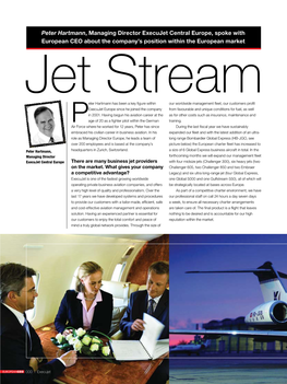 Peter Hartmann, Managing Director Execujet Central Europe, Spoke