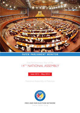 First Parliamentary Year of the 14TH NATIONAL ASSEMBLY