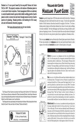 Niaulani Plant Guide