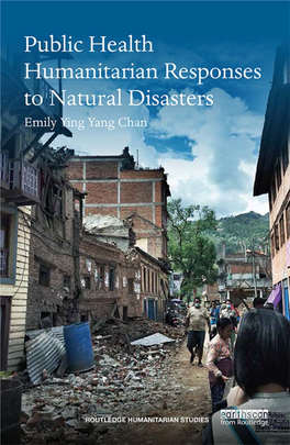 Public Health Humanitarian Responses to Natural Disasters