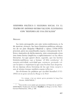 Pdf Historia Política E Historia Social En El Teatro De Antonio Buero Vallejo