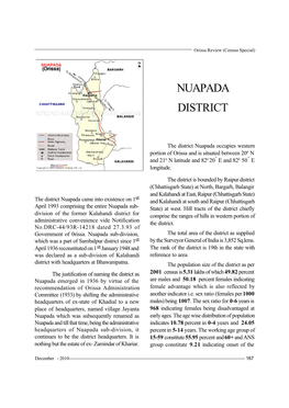 Nuapada District