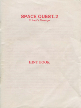 SPACE QUEST,M2 Vohaul's Revenge