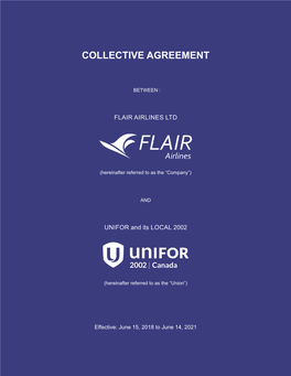 Collective Agreement