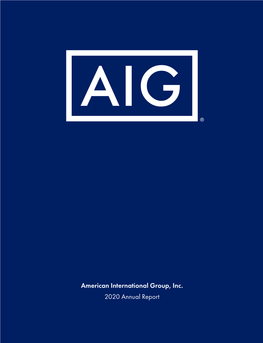AIG Annual Report (2020)