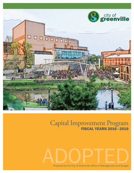 Adopted Capital Improvements Program FY 2016